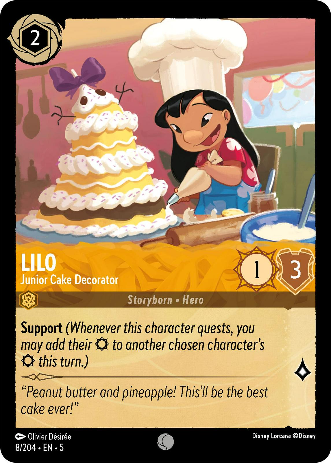 Lilo - Junior Cake Decorator #8 Lorcana Shimmering Skies