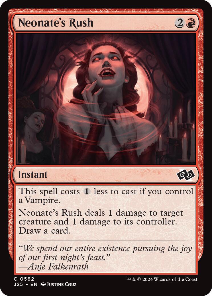 Neonate's Rush #582 Magic Foundations Jumpstart