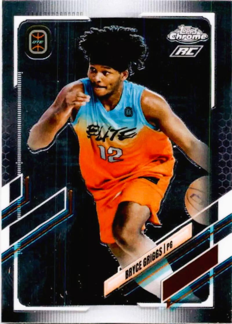 Bryce Griggs #46 2021 Topps Chrome Ote Overtime Elite Basketball