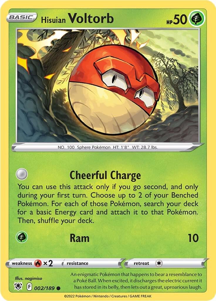 Hisuian Voltorb #2 Pokemon Astral Radiance
