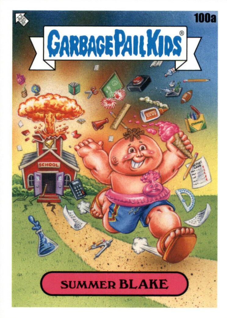 Summer BLAKE #100a Garbage Pail Kids Late To School