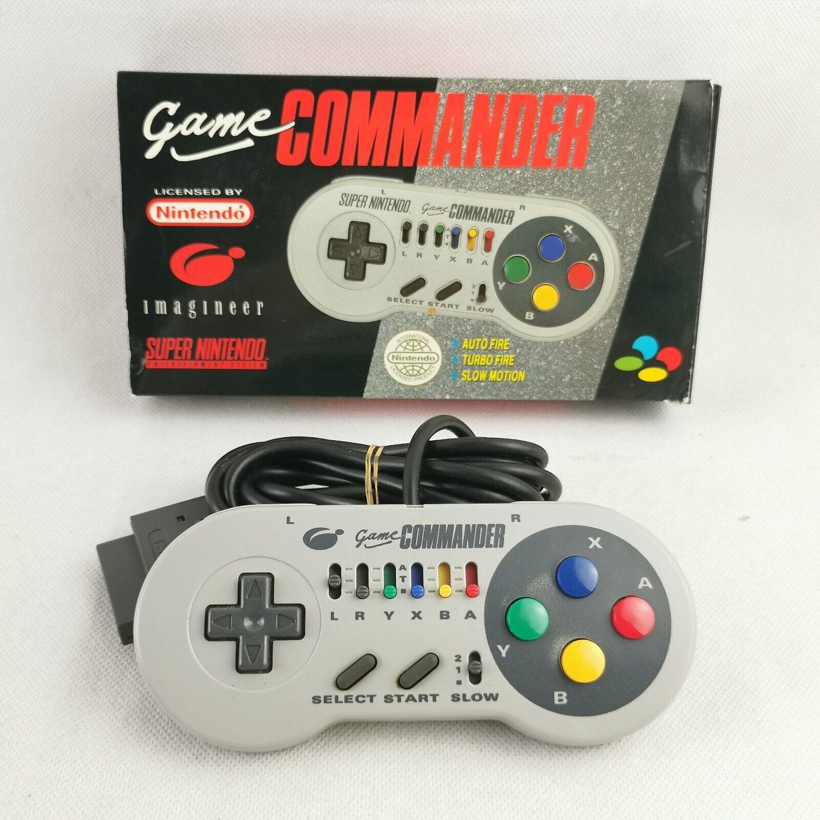 Game Commander PAL Super Nintendo