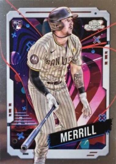 Jackson Merrill #194 Baseball Cards 2024 Topps Cosmic Chrome