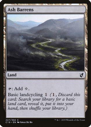 Ash Barrens Magic Commander 2019