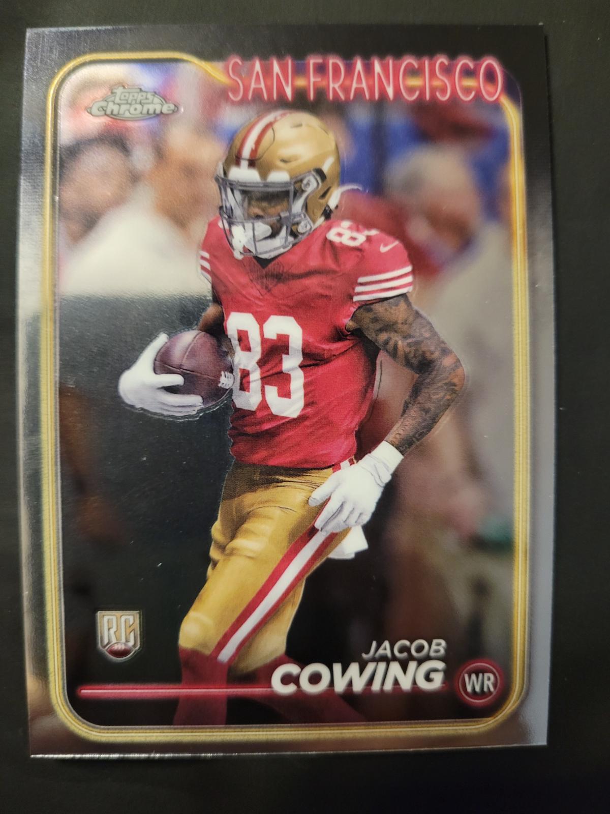 Jacob Cowing #285 Football Cards 2024 Topps Chrome