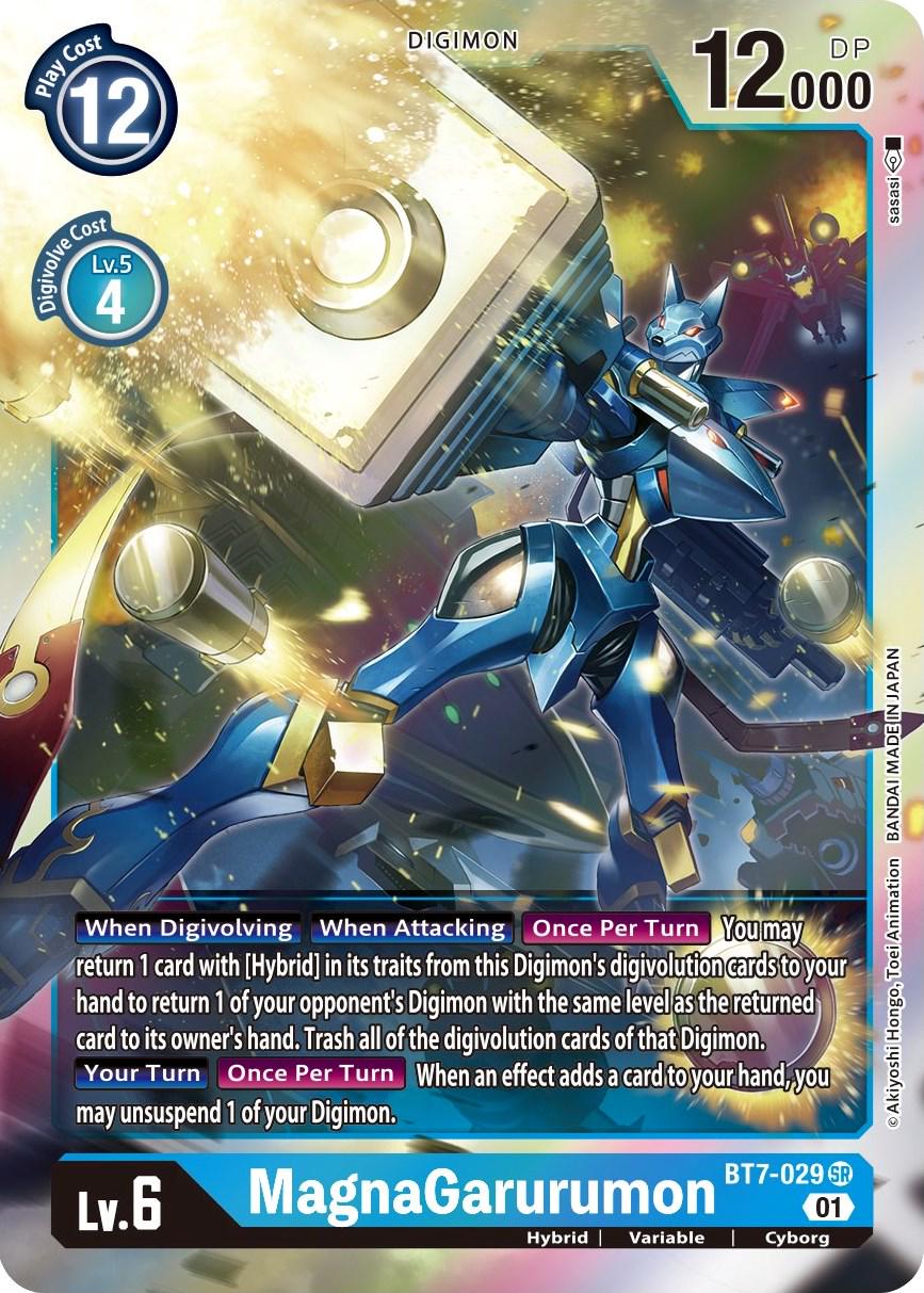 MagnaGarurumon front