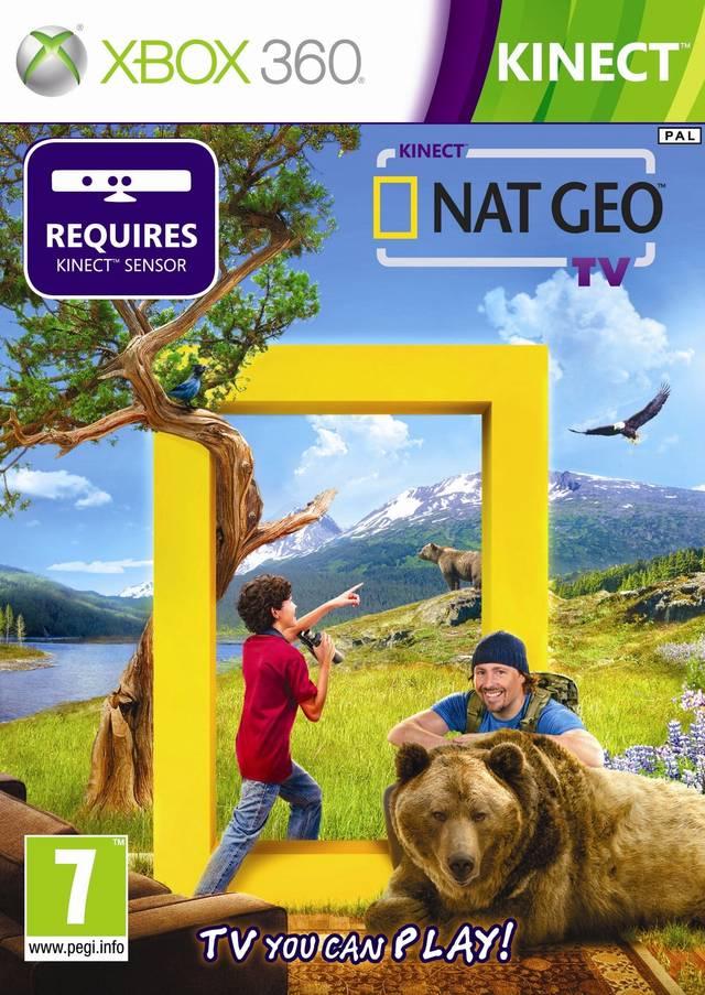 Kinect Nat Geo TV PAL Xbox 360
