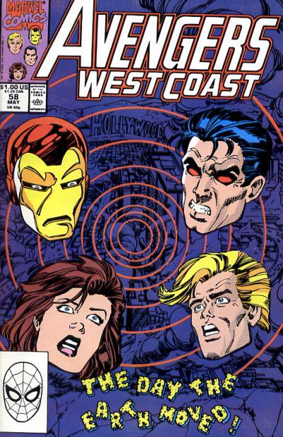 West Coast Avengers #58 (1990) Comic Books West Coast Avengers