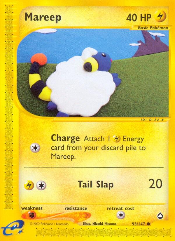 Mareep #93 Pokemon Aquapolis