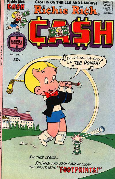 Richie Rich Cash #15 (1976) Comic Books Richie Rich Cash