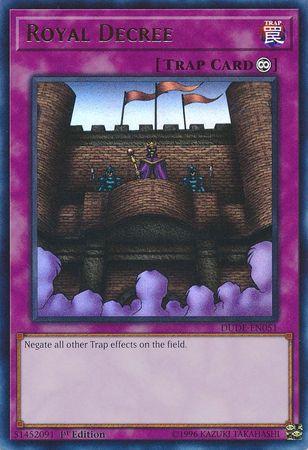 Royal Decree DUDE-EN051 YuGiOh Duel Devastator