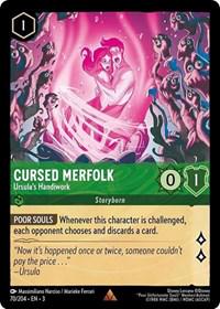Cursed Merfolk - Ursula's Handiwork #70 Lorcana Into the Inklands