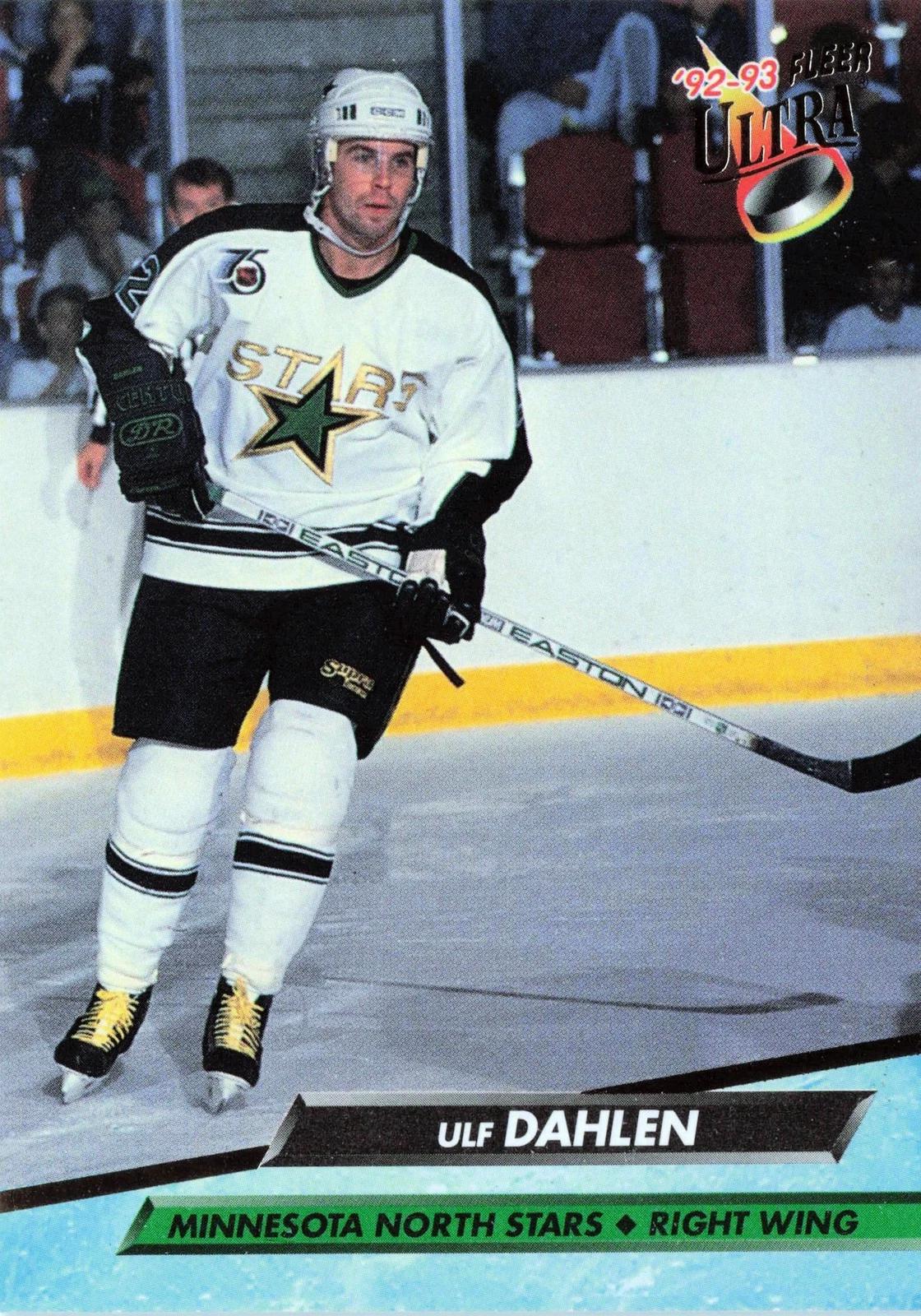 Ulf Dahlen #92 1992-93 Ultra Hockey