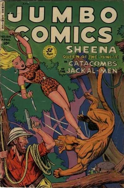 Jumbo Comics #134 (1950) Comic Books Jumbo Comics