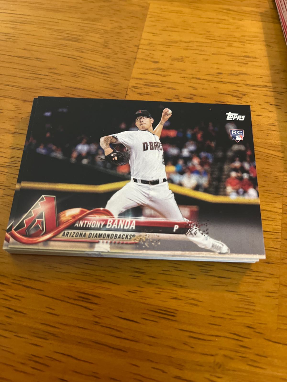 Anthony Banda Baseball Cards 2018 Topps