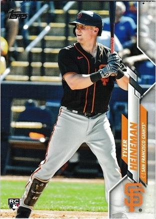Tyler Heineman #U-241 Baseball Cards 2020 Topps Update