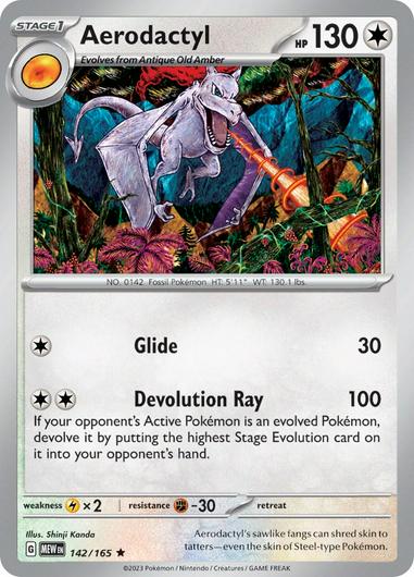 Aerodactyl #142 Cover Art