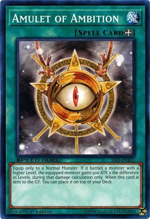 Amulet of Ambition SS03-ENB23 YuGiOh Speed Duel Starter Decks: Ultimate Predators