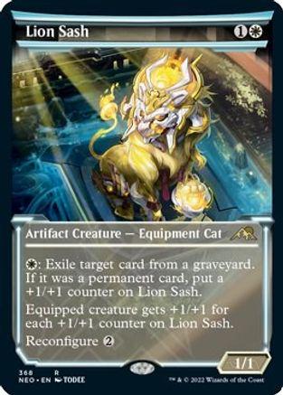 Lion Sash #368 Magic Kamigawa: Neon Dynasty