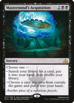 Mastermind's Acquisition Magic Rivals of Ixalan