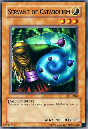 Servant of Catabolism PGD-012 YuGiOh Pharaonic Guardian