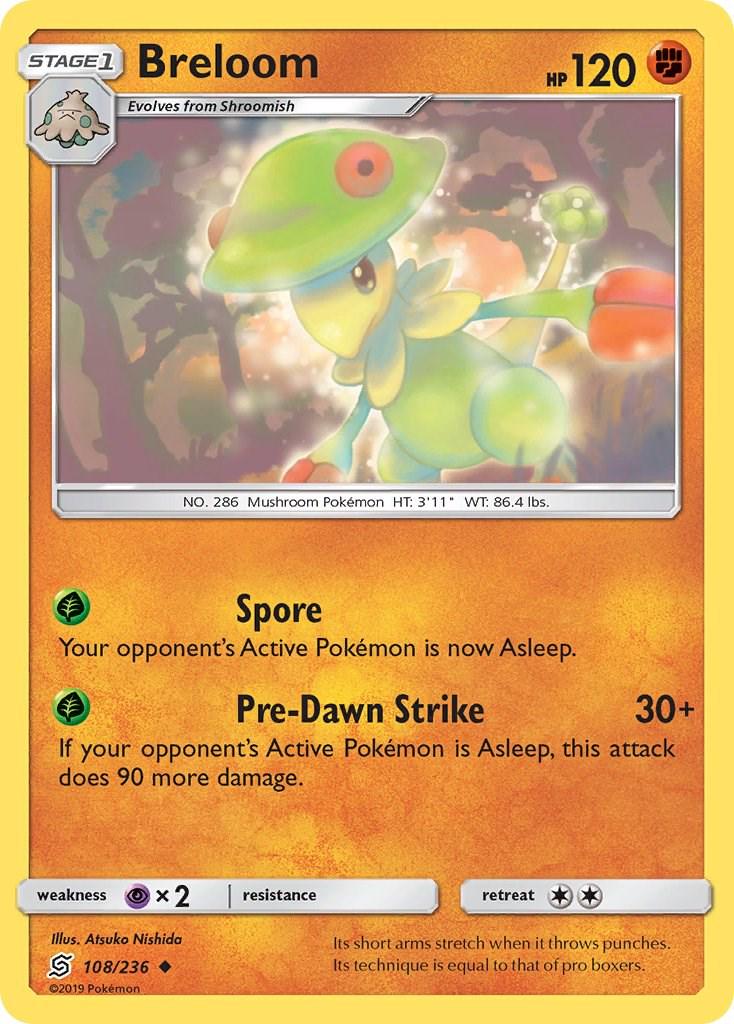 Breloom #108 Pokemon Unified Minds