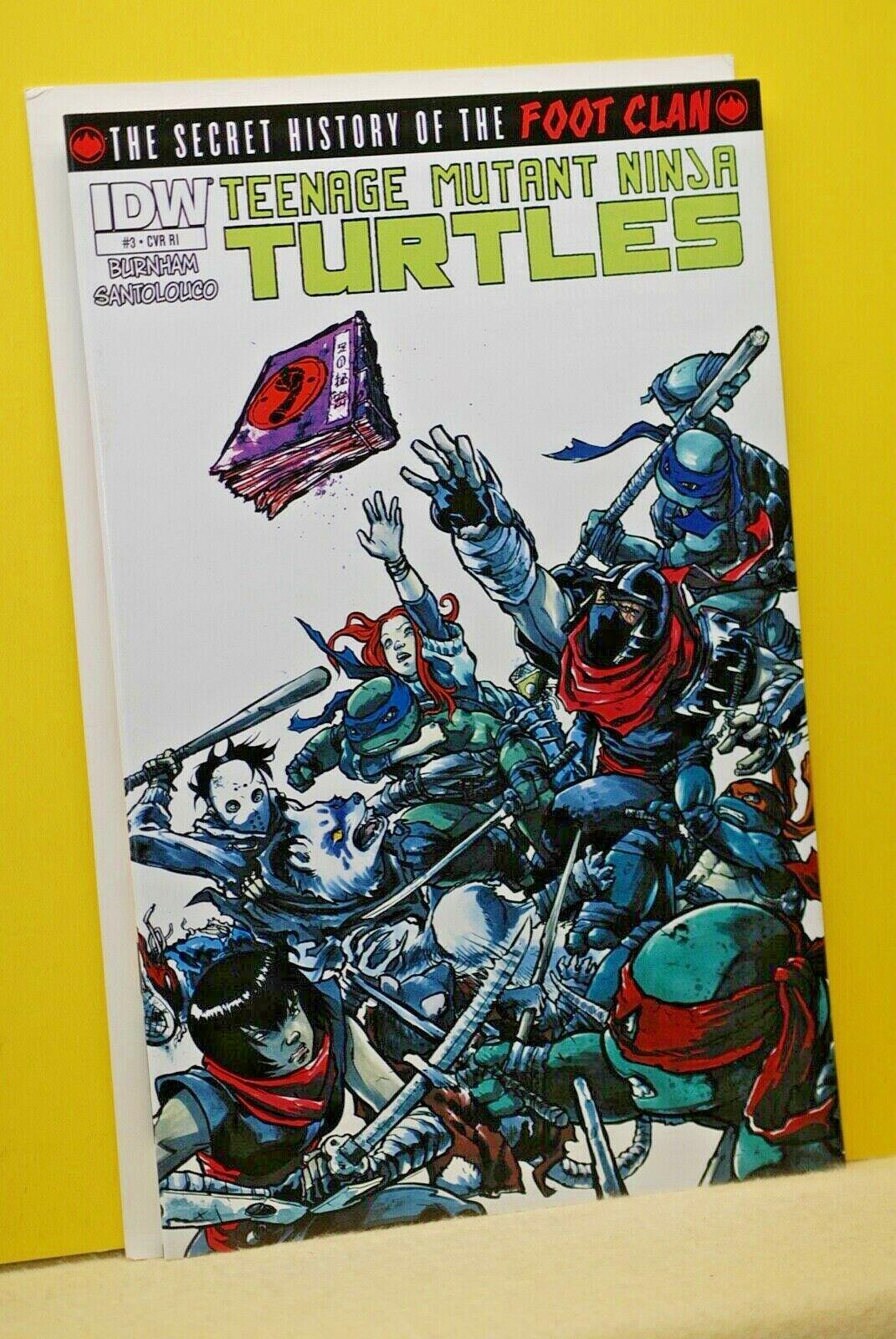Teenage Mutant Ninja Turtles: The Secret History of the Foot Clan #3 (2013) Comic Books Teenage Mutant Ninja Turtles: The Secret History of the Foot Clan