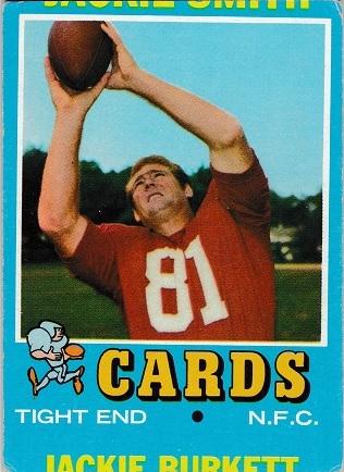 Jackie Smith #244 Football Cards 1971 Topps
