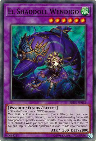 El Shaddoll Wendigo SDSH-EN042 YuGiOh Structure Deck: Shaddoll Showdown