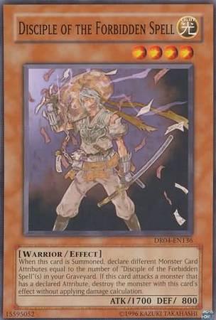 Disciple of the Forbidden Spell DR04-EN136 YuGiOh Dark Revelation Volume 4