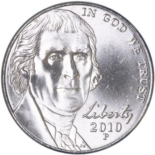 2010 P Coins Jefferson Nickel