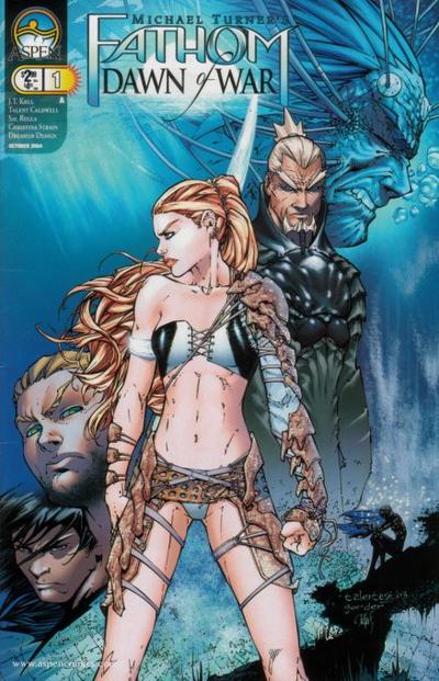 Michael Turner's Fathom Dawn of War #1 (2004) Comic Books Michael Turner's Fathom Dawn of War