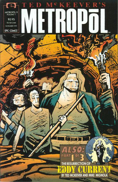 Ted McKeever's Metropol #9 (1991) Comic Books Ted McKeever's Metropol