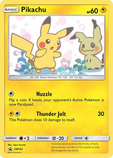 Pikachu #SM162 Cover Art