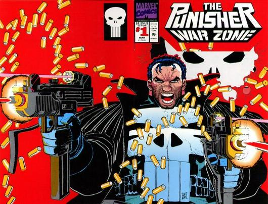 Punisher: War Zone #1 (1992) Cover Art
