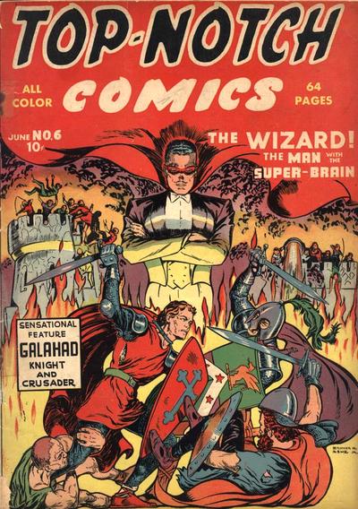 Top Notch Comics #6 (1940) Comic Books Top Notch Comics