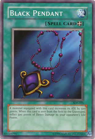Black Pendant SDP-025 YuGiOh Starter Deck: Pegasus
