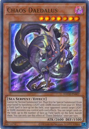 Chaos Daedalus TOCH-EN007 YuGiOh Toon Chaos
