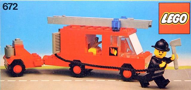 Fire Engine #672 LEGO Town