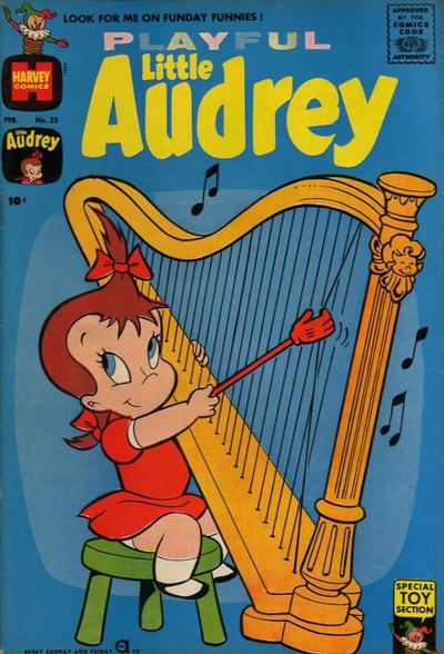 Playful Little Audrey #25 (1961) Comic Books Playful Little Audrey