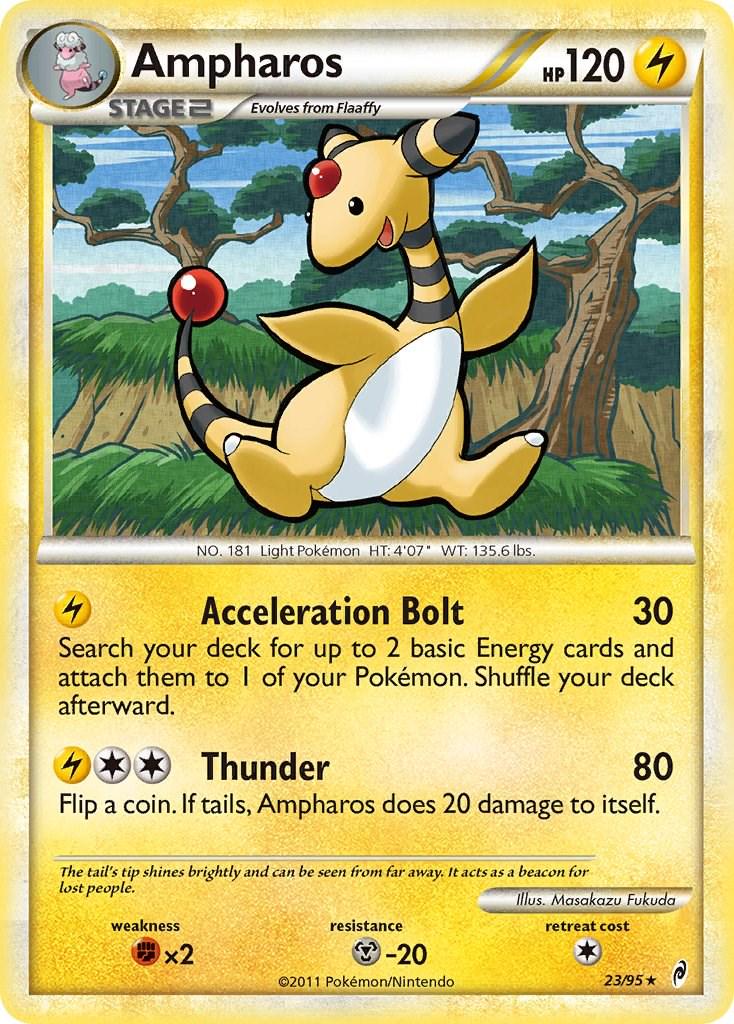 Ampharos #23 Pokemon Call of Legends