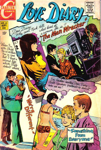 Love Diary #68 (1970) Comic Books Love Diary