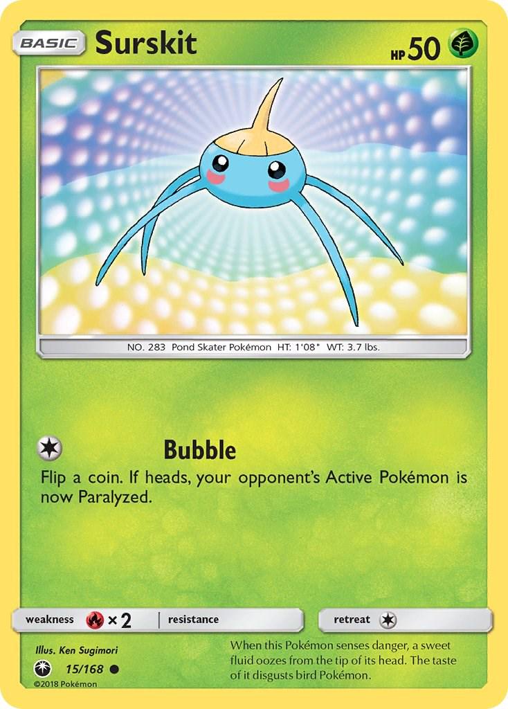 Surskit #15 Pokemon Celestial Storm
