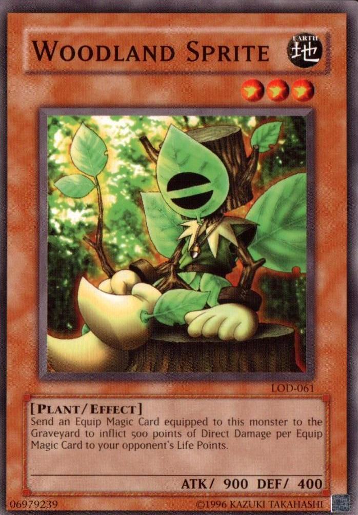 Woodland Sprite LOD-061 YuGiOh Legacy of Darkness