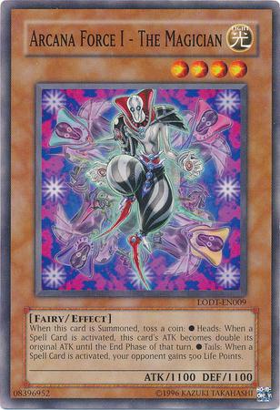 Arcana Force I - The Magician LODT-EN009 YuGiOh Light of Destruction