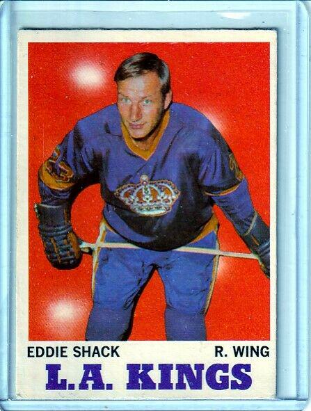 Eddie Shack #35 Hockey Cards 1970 O-Pee-Chee