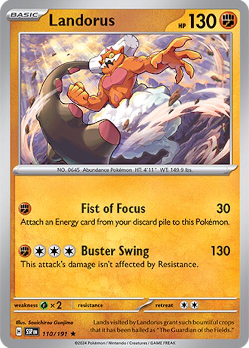 Landorus #110 Pokemon Surging Sparks