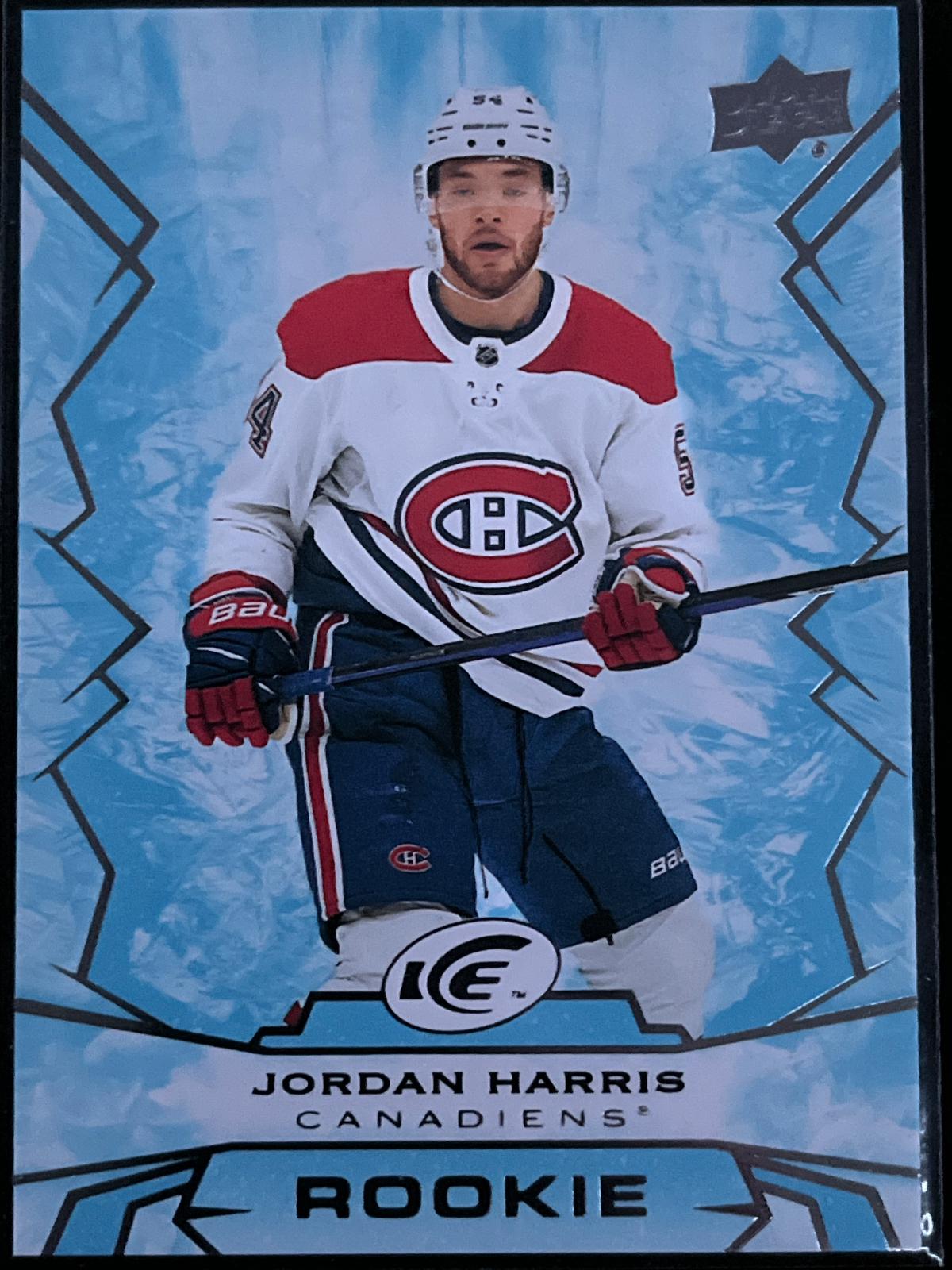 Jordan Harris #147 Hockey Cards 2022 Upper Deck Ice Hockey