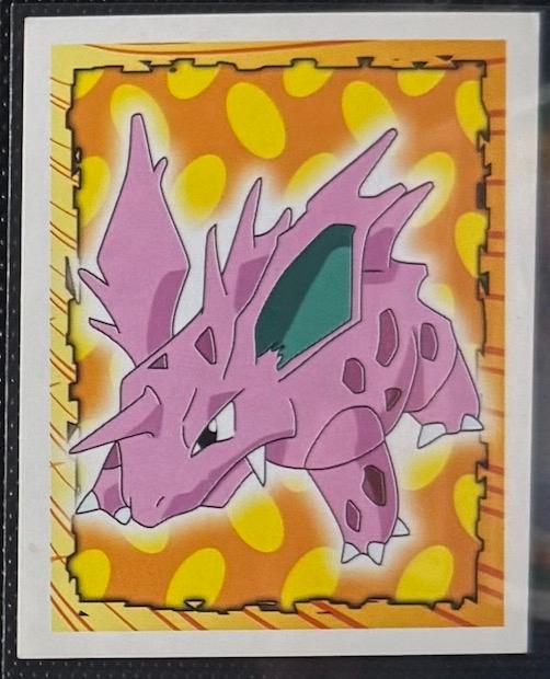 Nidorino #33 Pokémon Card from Pokemon Japanese 1999 Merlin Set 