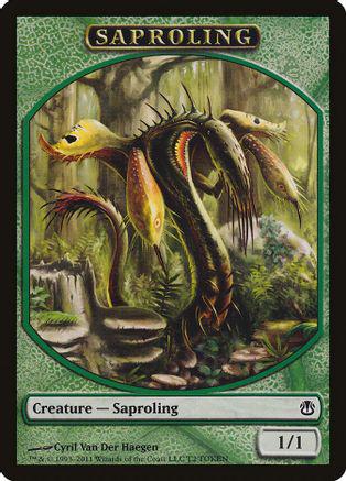Saproling Token Magic Ajani vs Nicol Bolas